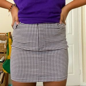 Checkered Cute Skirt